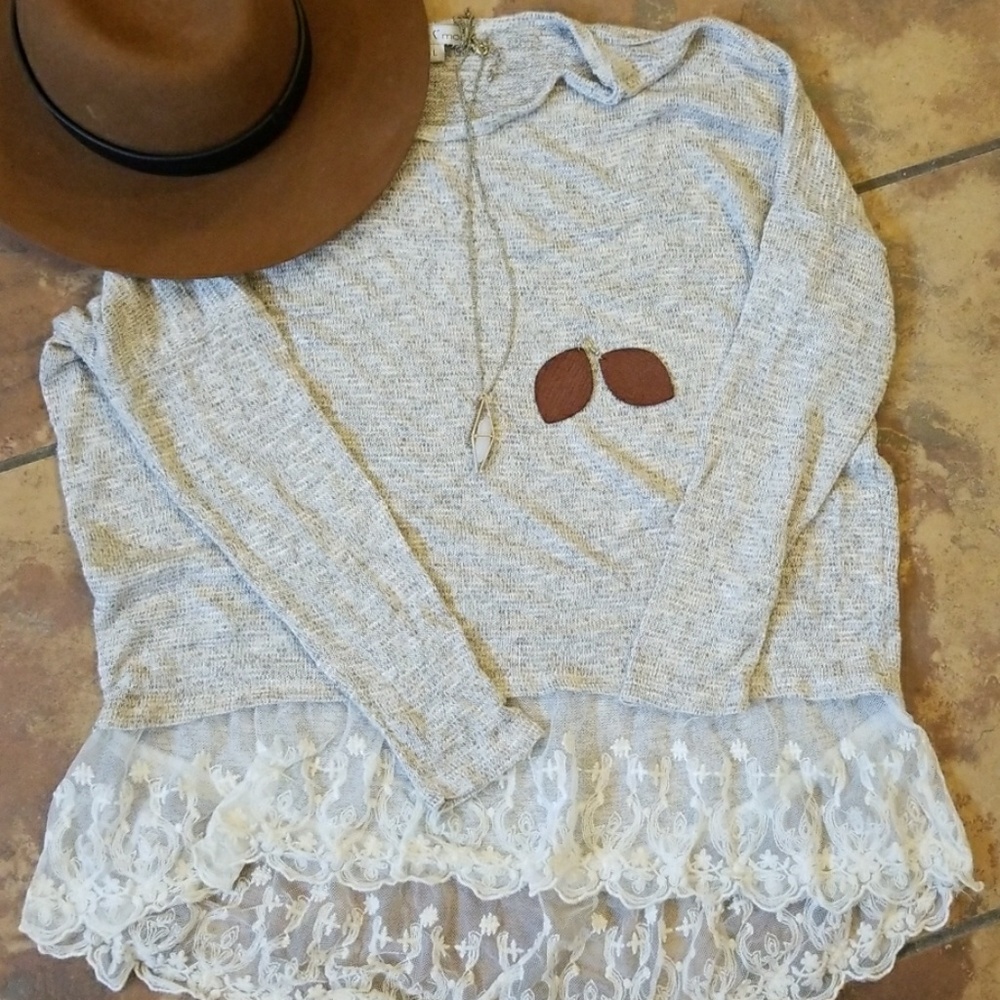 Knit sweater